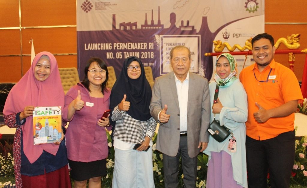 Launching Permenaker RI No. 5 Tahun 2018, Tentang K3 Lingkungan Kerja